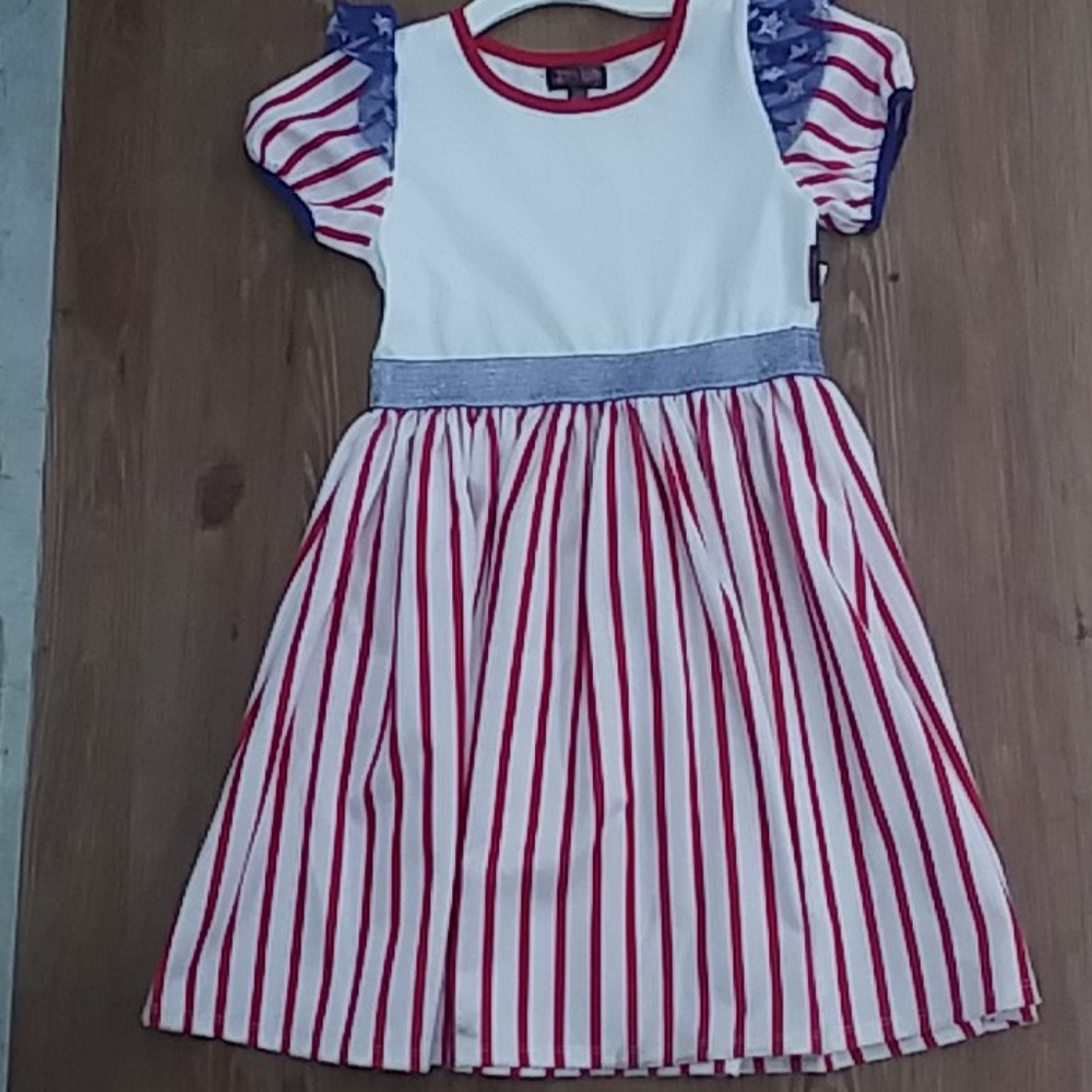 NWOT "JoJos Closet" 4th of July patriotic dress